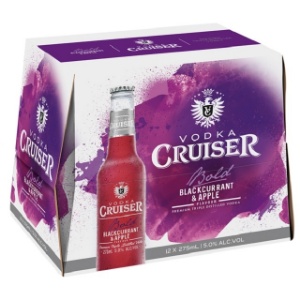 Picture of Cruiser 4.8% Blackcurrant & Apple 12pk Btls 275ml