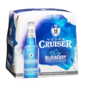 Picture of Cruiser 4.8% Blueberry 12pk Bottles 275ml