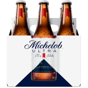 Picture of Michelob Ultra 6pk Bottles 355ml