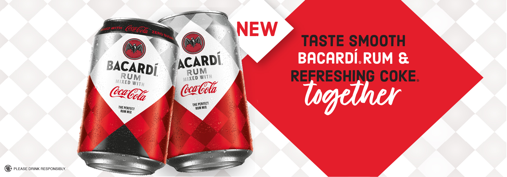 New Bacardi Rum & Coke